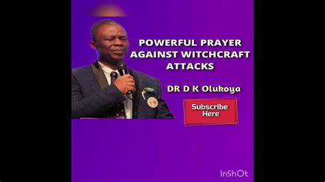 Dr Olukoya's prayers for breaking the hold of witchcraft powers